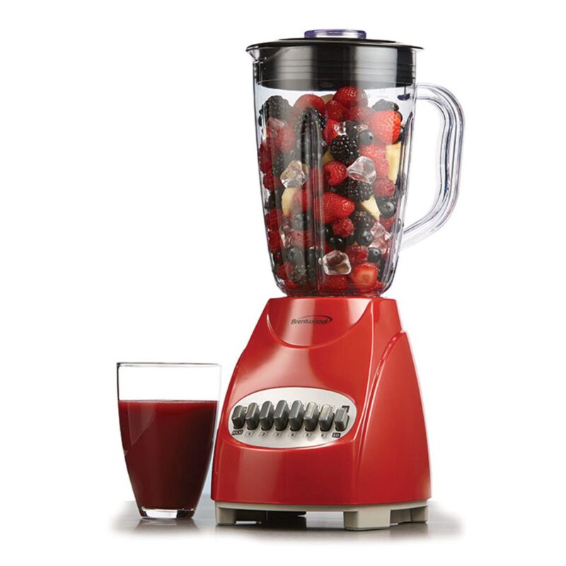 Brentwood 12 Speed Blender with Plastic Jar - Image 2