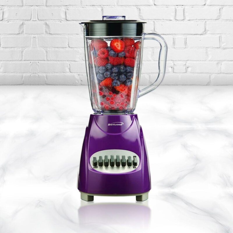 Brentwood 12-Speed Blender with Plastic Jar - Image 5