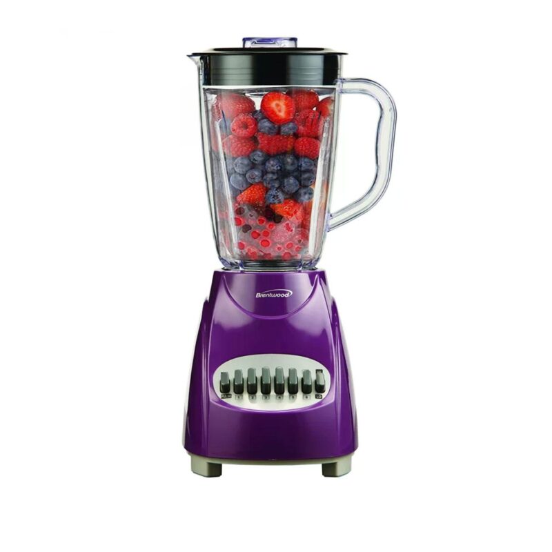 Brentwood 12-Speed Blender with Plastic Jar - Image 2