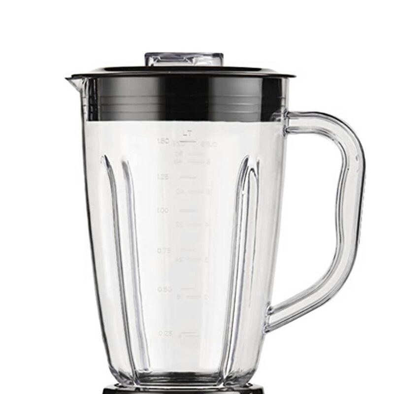 Brentwood 12-Speed Blender with Plastic Jar in Black - Image 4