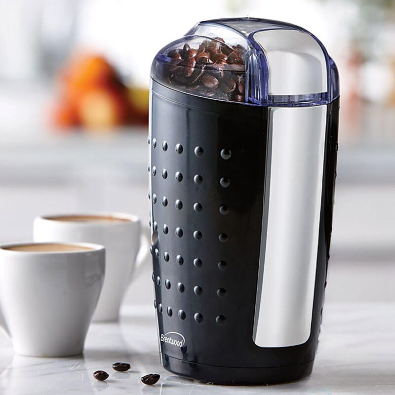 Brentwood 150W Coffee Grinder in Black - Image 4