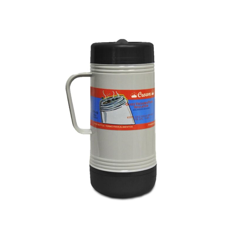 Brentwood 1.0L Glass Vacuum / Foam Insulated Food Thermos - Image 2
