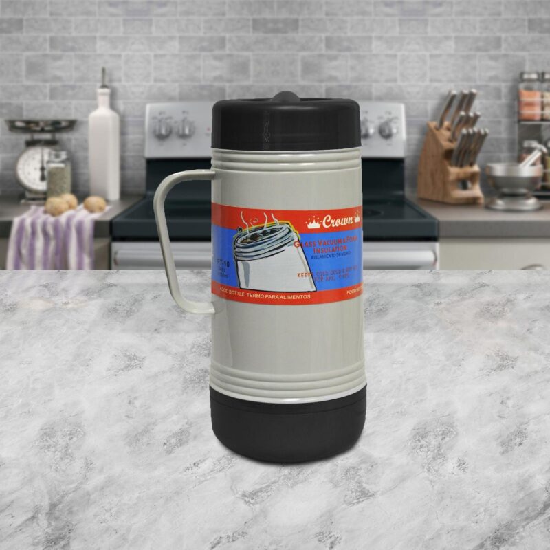 Brentwood 1.0L Glass Vacuum / Foam Insulated Food Thermos - Image 5