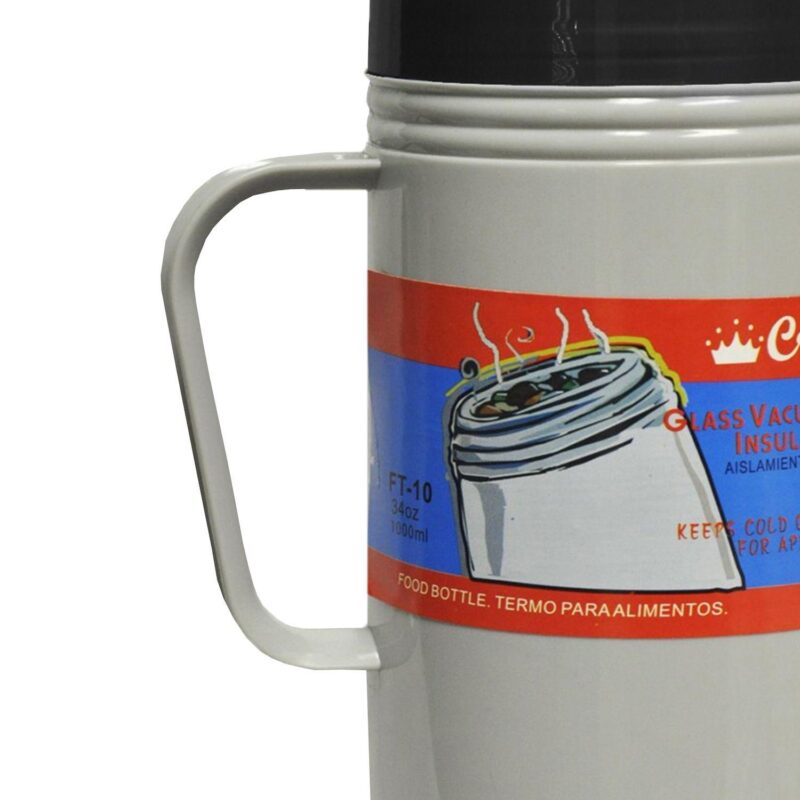 Brentwood 1.0L Glass Vacuum / Foam Insulated Food Thermos - Image 3