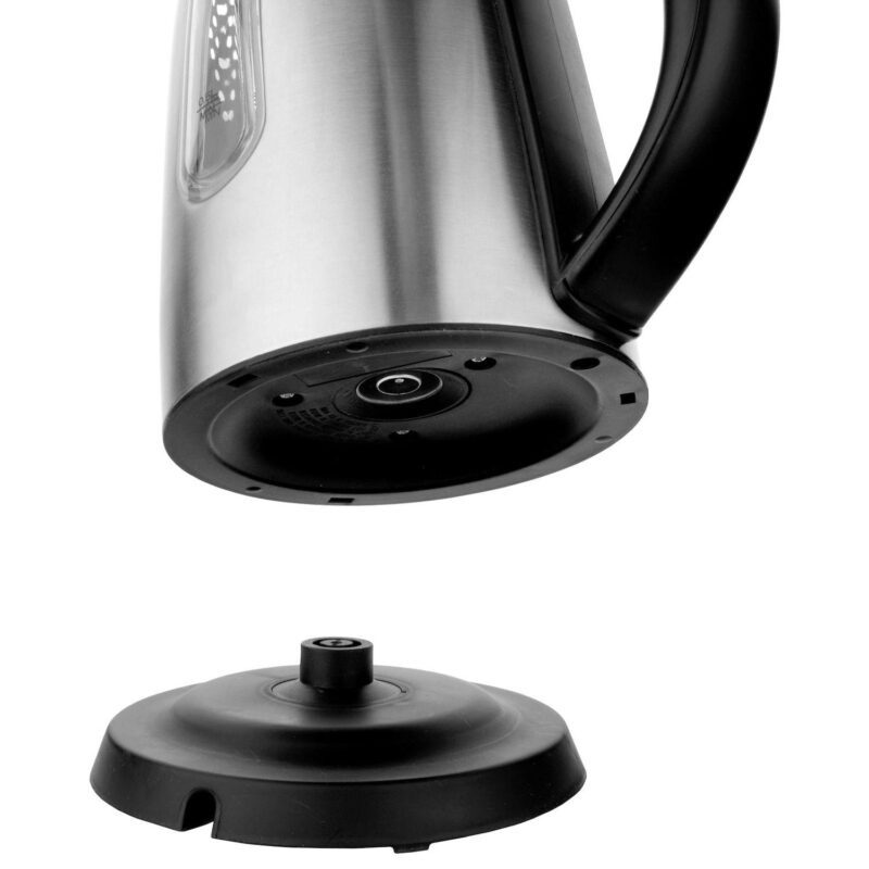 Brentwood 1 Liter Stainless Steel Cordless Electric Kettle - Image 3