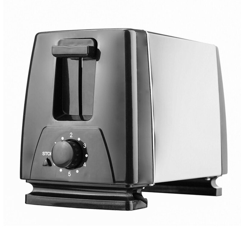 Brentwood 2-Slice Toaster (Stainless Steel and Black) - Image 4