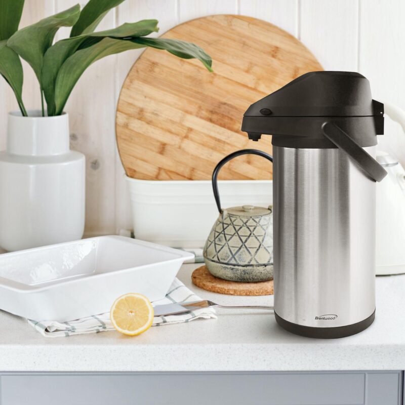 Brentwood 3.5-Liter Airpot Hot and Cold Drink Dispenser - Image 2