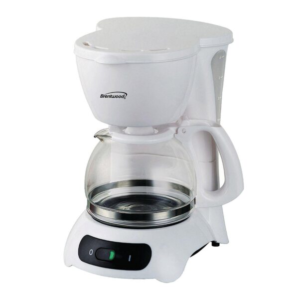 Brentwood 4 Cup Coffee Maker - White