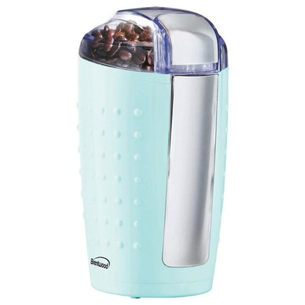 Brentwood 4 Ounce 150 Watt Coffee and Spice Grinder in Blue