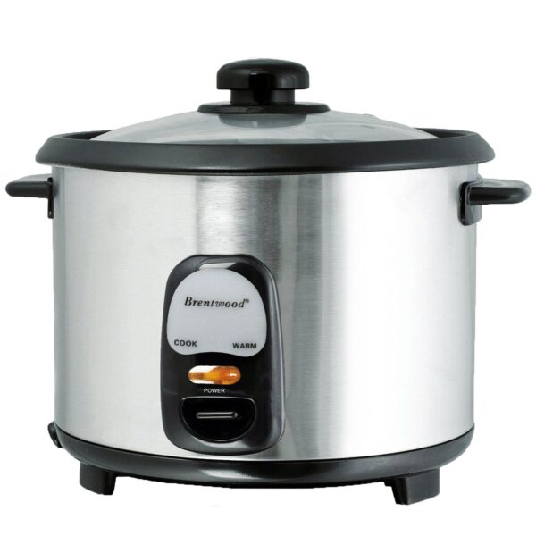 Brentwood 5 Cup Rice Cooker/Non-Stick with Steamer