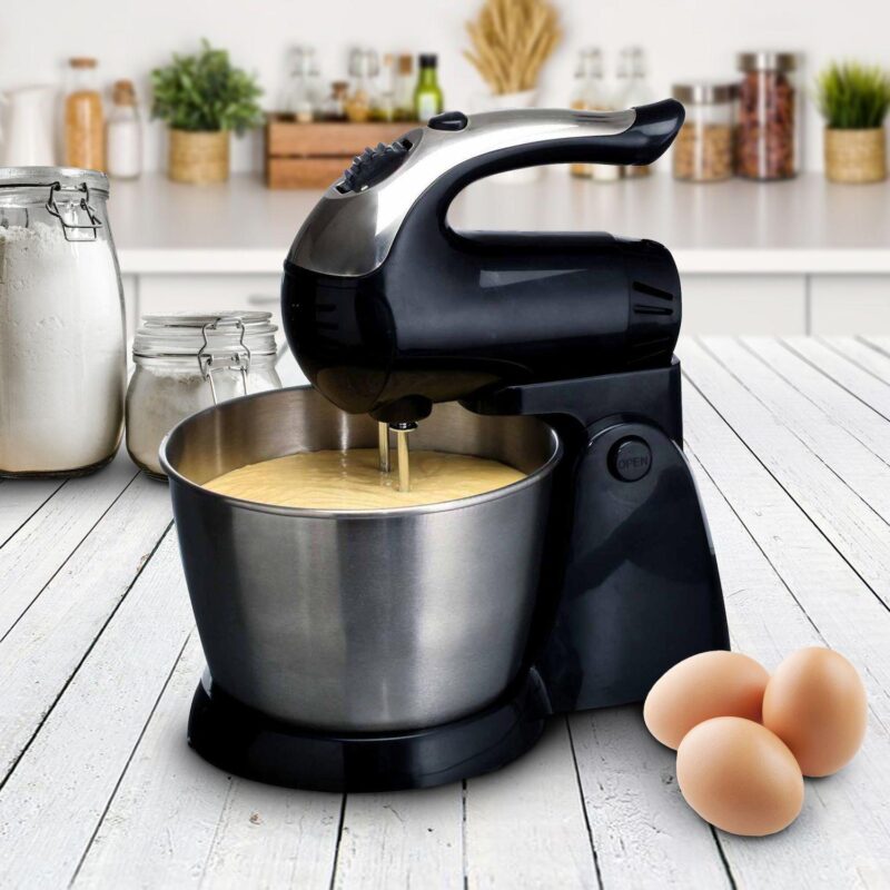 Brentwood 5-Speed 200 Watt Stand Mixer Stainless Steel Bowl - Image 2