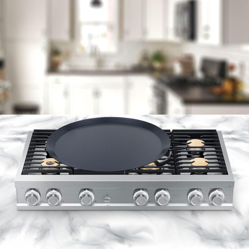 Brentwood 8.5 Inch Comal Griddle - Image 4