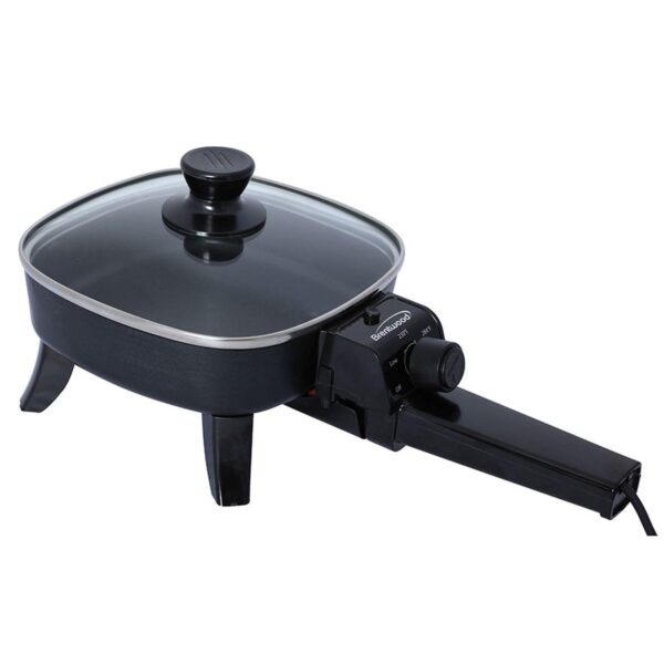 Brentwood 8 In. Electric Skillet with Glass Lid