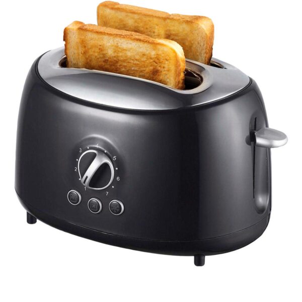 Brentwood Cool Touch 2-Slice Extra Wide Slot Retro Toaster