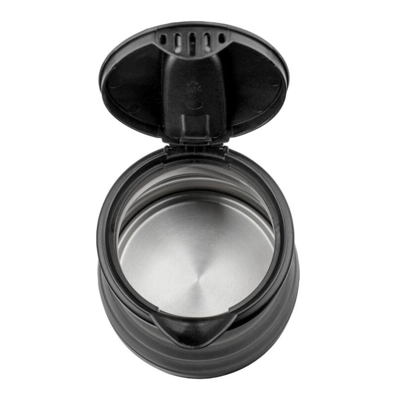 Brentwood Dual Voltage 3.3 Cup Collapsible Travel Kettle in Black - Image 4