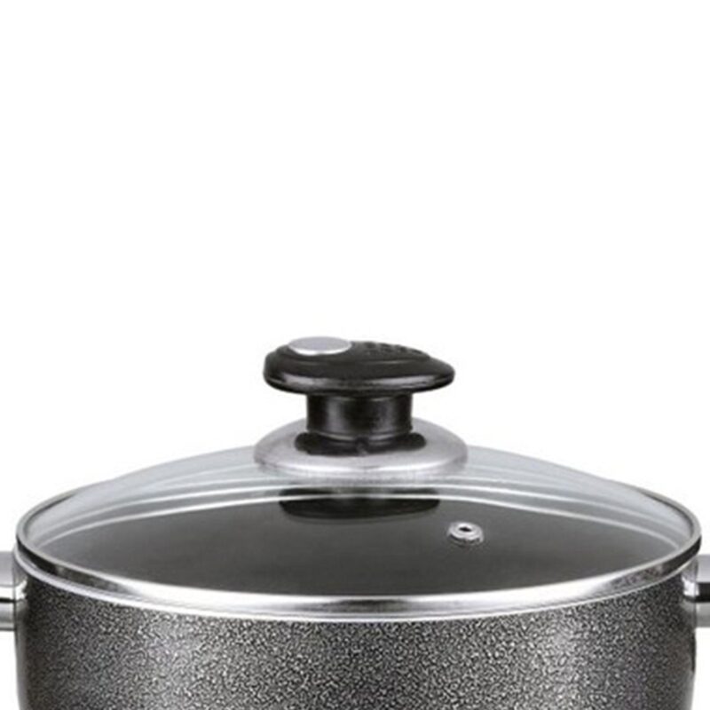 Brentwood Dutch Oven Aluminum Non-Stick 8.5 Qt-Gray - Image 2