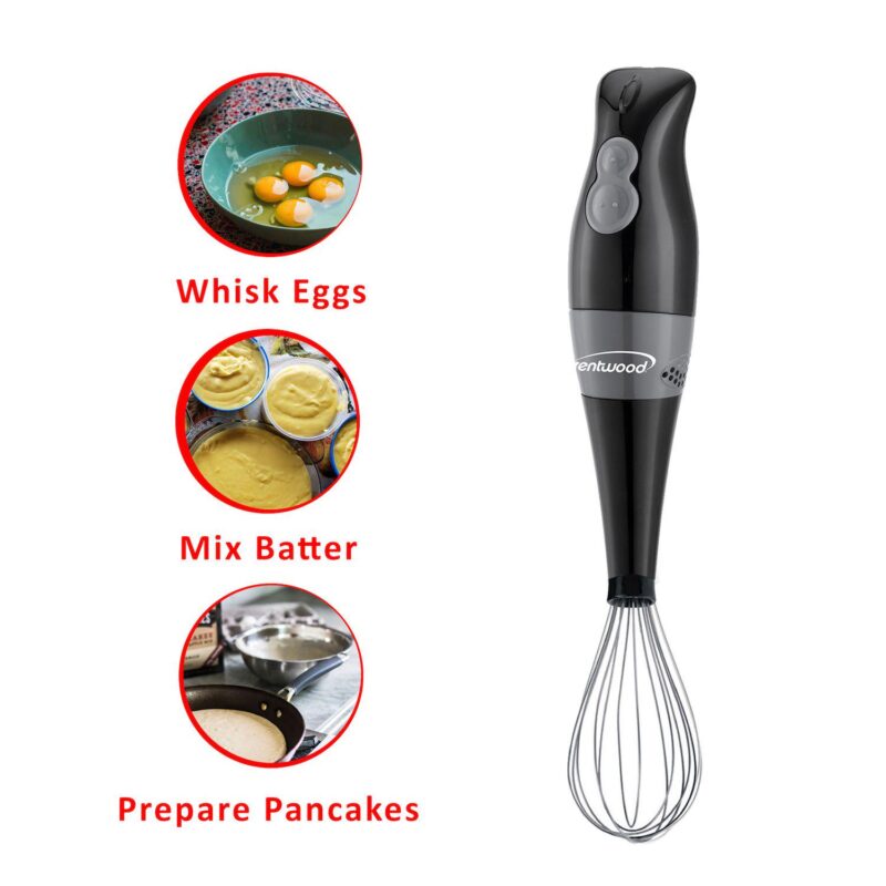 Brentwood Hb-38bk 2 Speed Hand Blender with Balloon Whisk - Image 5