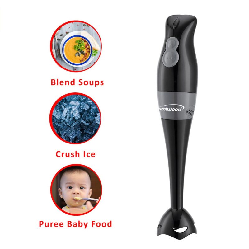 Brentwood Hb-38bk 2 Speed Hand Blender with Balloon Whisk - Image 3