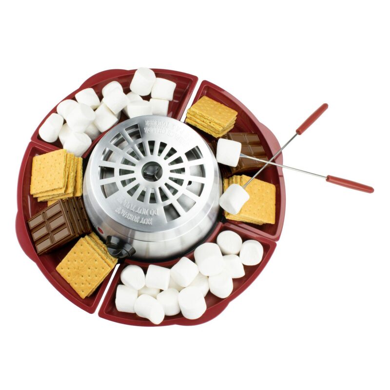 Brentwood Indoor Electric Stainless Steel Smores Maker Set - Image 3