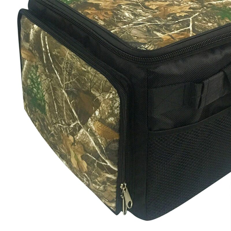 Brentwood Kool Zone 24 Can Insulated Cooer Bag with Hard Liner in Realtree Edge Camo - Image 3