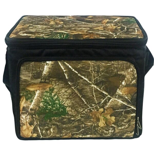 Brentwood Kool Zone 24 Can Insulated Cooer Bag with Hard Liner in Realtree Edge Camo