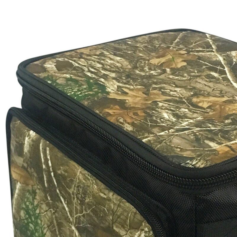 Brentwood Kool Zone 24 Can Insulated Cooer Bag with Hard Liner in Realtree Edge Camo - Image 2