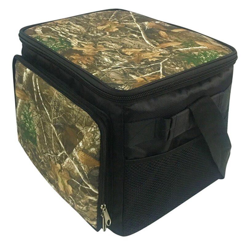 Brentwood Kool Zone 24 Can Insulated Cooer Bag with Hard Liner in Realtree Edge Camo - Image 4