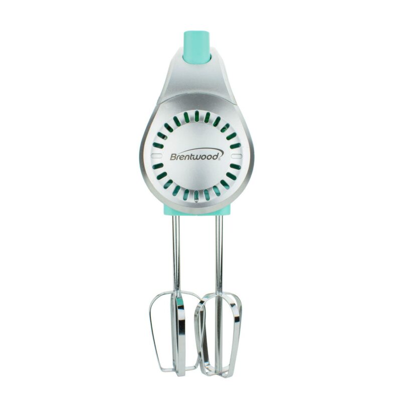 Brentwood Lightweight 5 Speed 150 Watt Electric Hand Mixer in Blue - Image 3