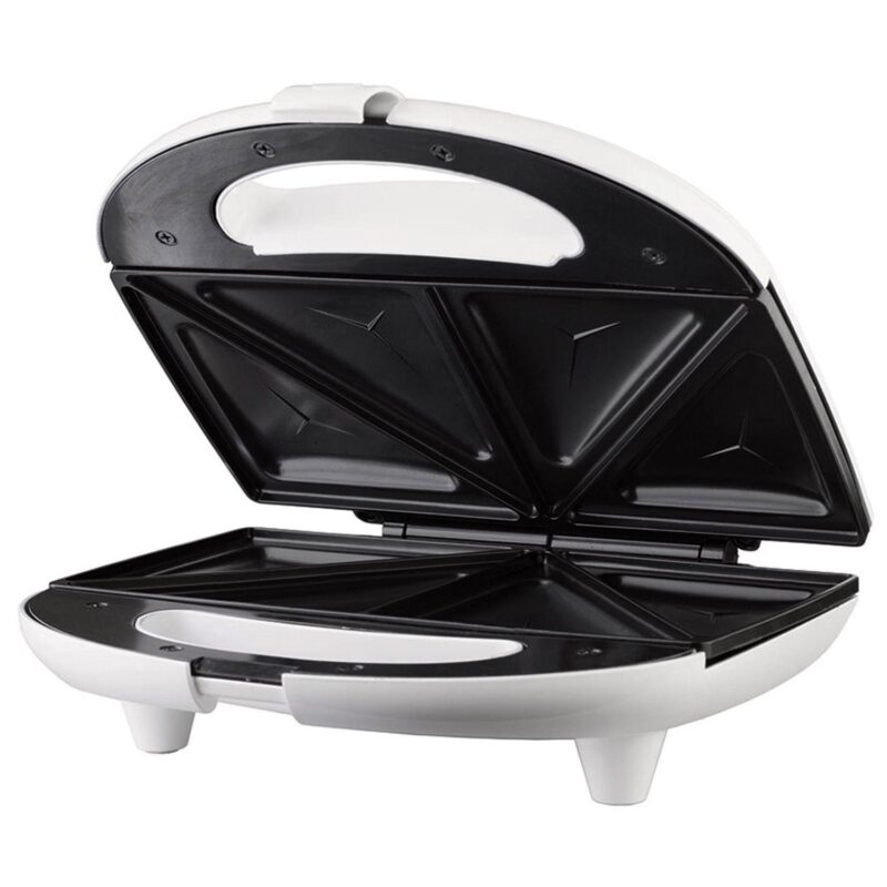 Brentwood Non Stick Compact Dual Sandwich Maker in White - Image 5