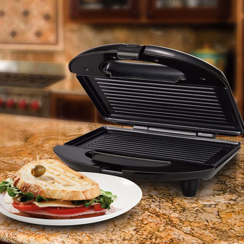 Brentwood Non Stick Panini Press and Sandwich Maker - Image 5