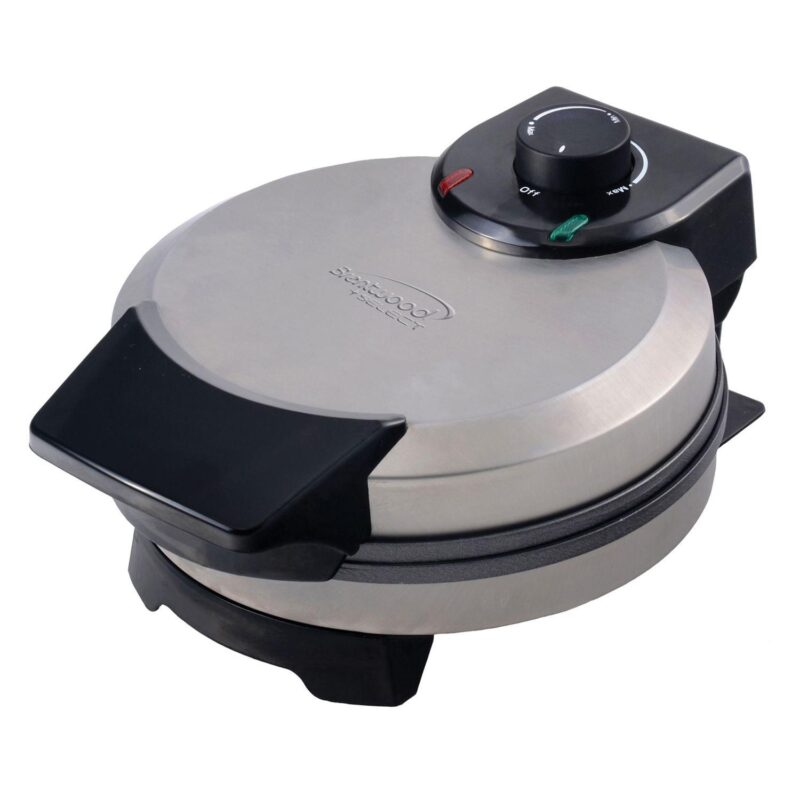Brentwood Select Nonstick Belgian Waffle Maker in Stainless Steel - Image 3