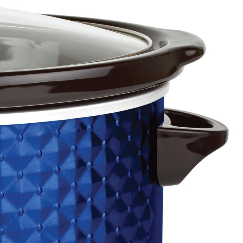 Brentwood Select SC-157N 7-Qt. Slow Cooker (Blue) - Image 5