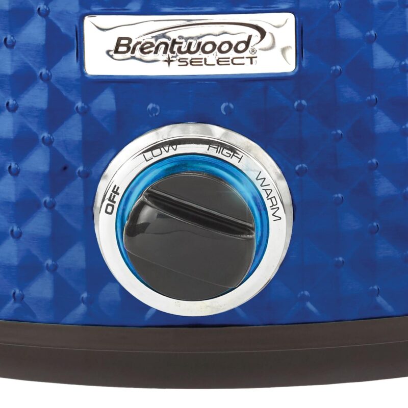 Brentwood Select SC-157N 7-Qt. Slow Cooker (Blue) - Image 3