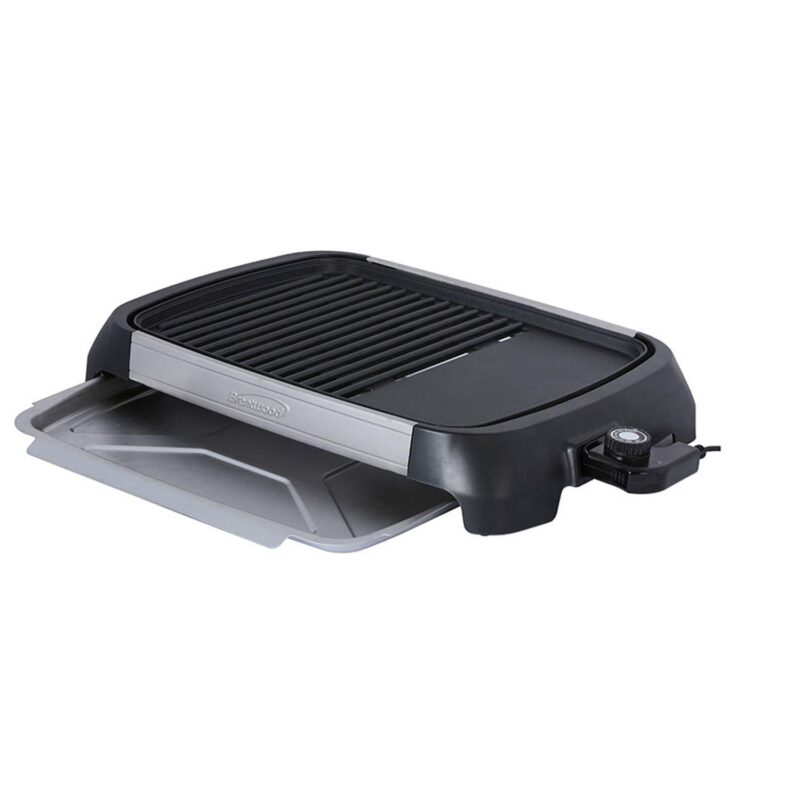 Brentwood Select TS-641 1200 Watt Electric Indoor Grill and Griddle, Stainless Steel - Image 2