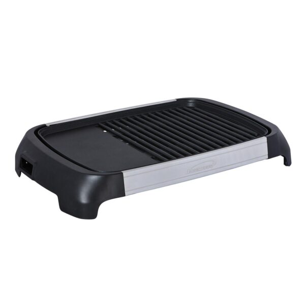 Brentwood Select TS-641 1200 Watt Electric Indoor Grill and Griddle, Stainless Steel