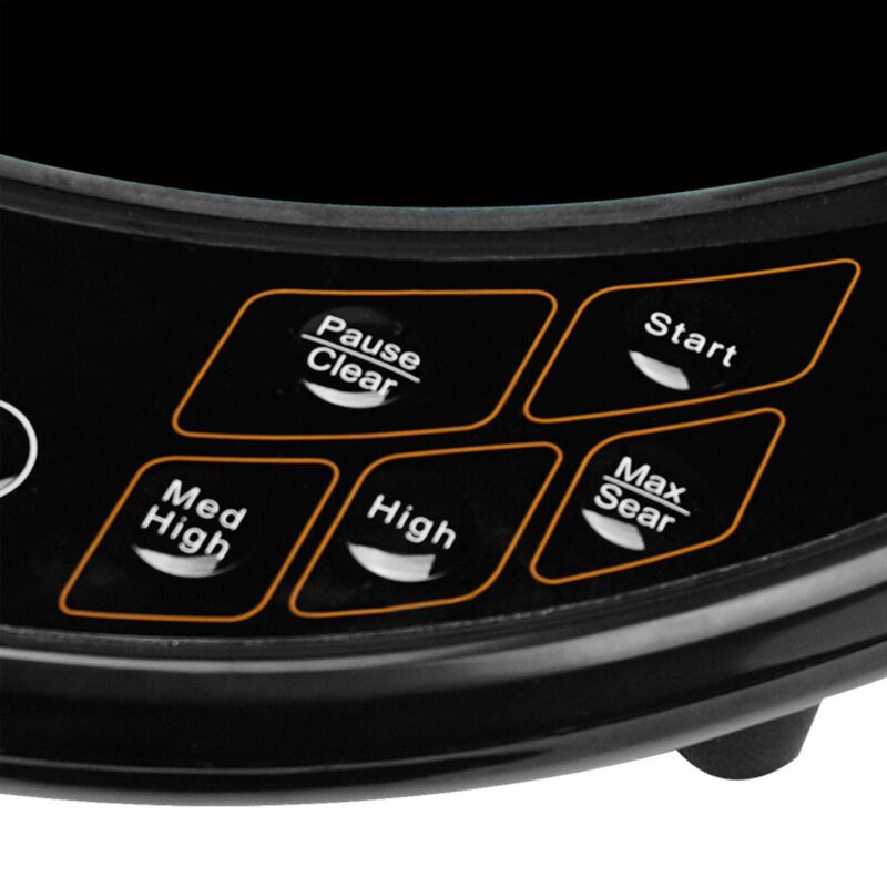 Brentwood Single Electric Induction Cooktop in Black - Image 4