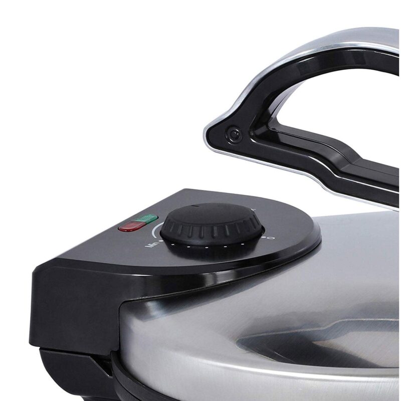 Brentwood TS-128 Stainless Steel Non-Stick Electric Tortilla Maker, 10-Inch - Image 3