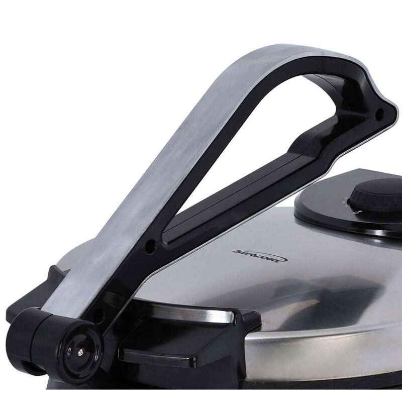 Brentwood TS-128 Stainless Steel Non-Stick Electric Tortilla Maker, 10-Inch - Image 5