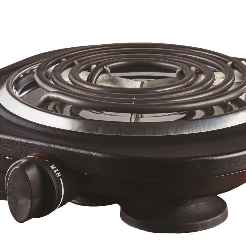 Brentwood TS-321BK 1000 Watt Single Electric Burner in Black - Image 3