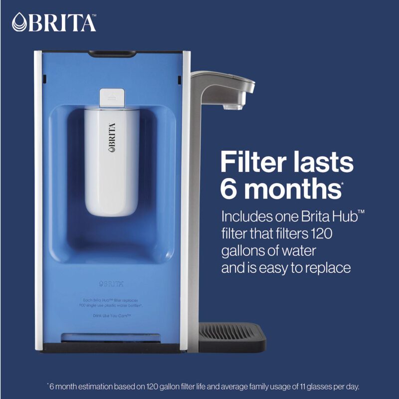Brita Hub Instant Powerful Countertop Water Filtration System - Image 6