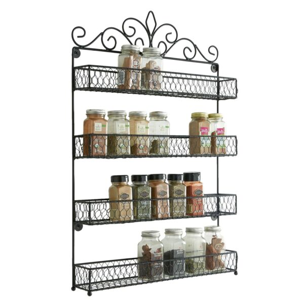 Brylanehome Scroll 4-tier Spice Rack