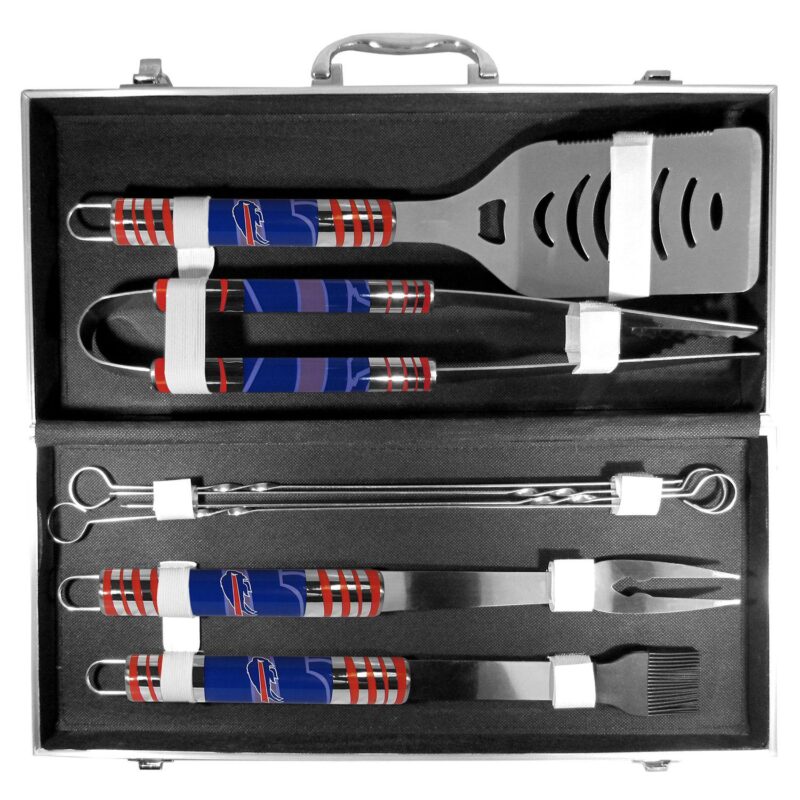 Buffalo Bills Tailgater 8-Piece BBQ Grill Set - Image 3