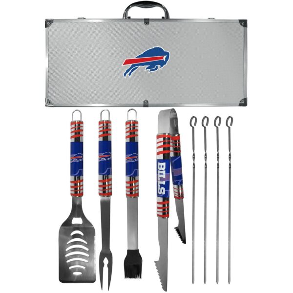 Buffalo Bills Tailgater 8-Piece BBQ Grill Set