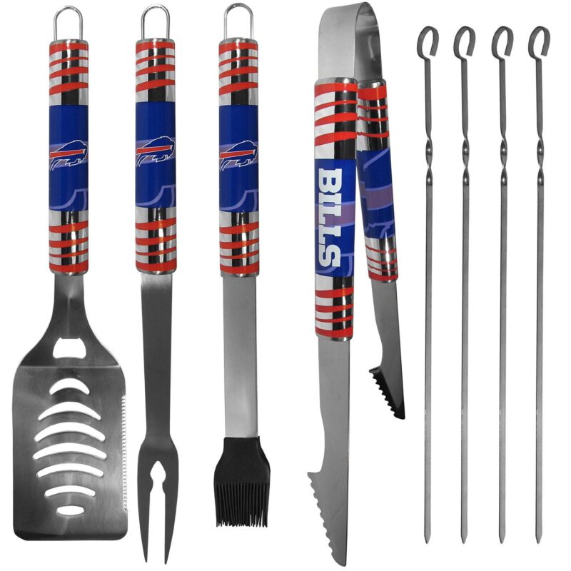 Buffalo Bills Tailgater 8-Piece BBQ Grill Set - Image 2