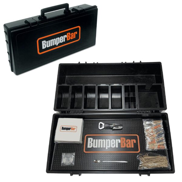 BumperBar, the World's First Compact Portable Bar System - with Standard Accessories