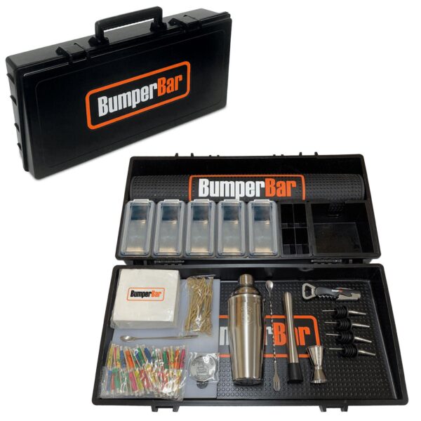 BumperBar, the World's First Compact Portable Bar System - Plus Deluxe Accessories