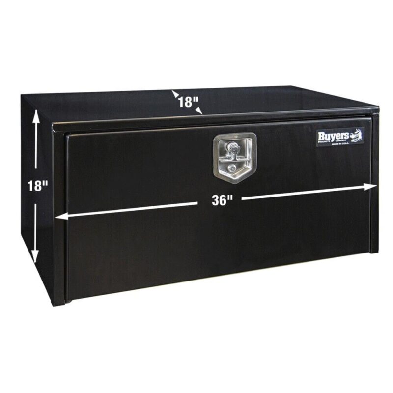 Buyers Steel Underbody Tool Box - Image 6