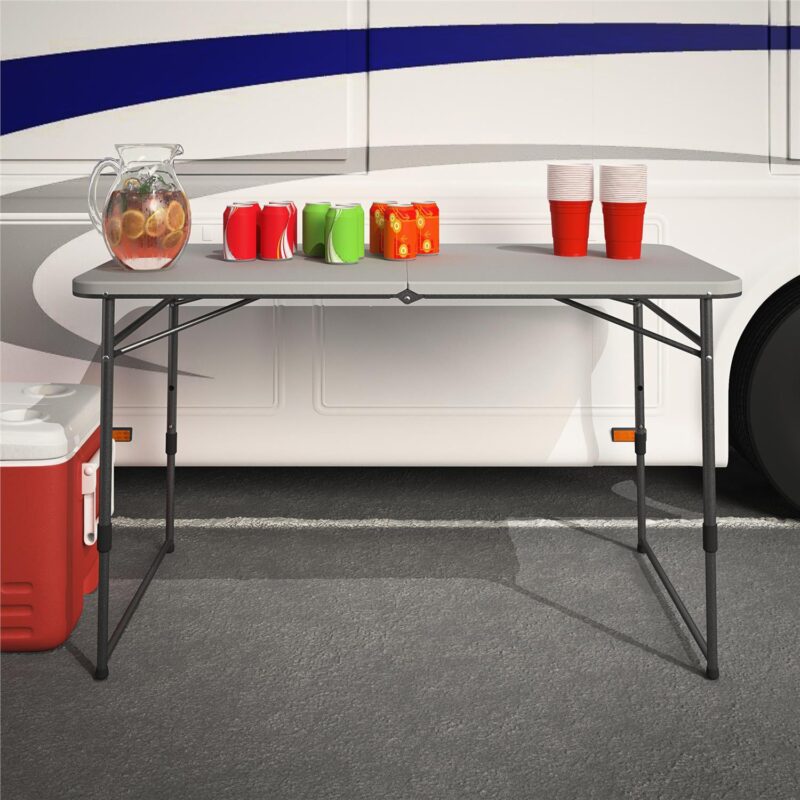 COSCO 4-ft. Portable Folding Table - Image 4