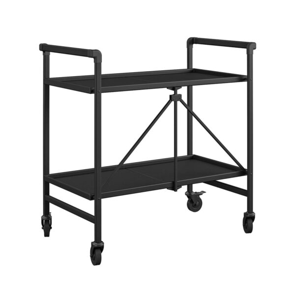 COSCO Intellifit Smartfold Indoor / Outdoor Folding Serving Cart