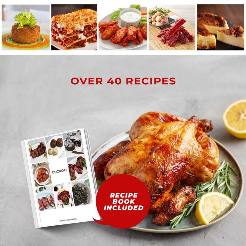 CUCKOO 5-in-1 XL 6-Qt. Air Grill with Air Fryer, Roast, Bake and Broil Functions - Image 6